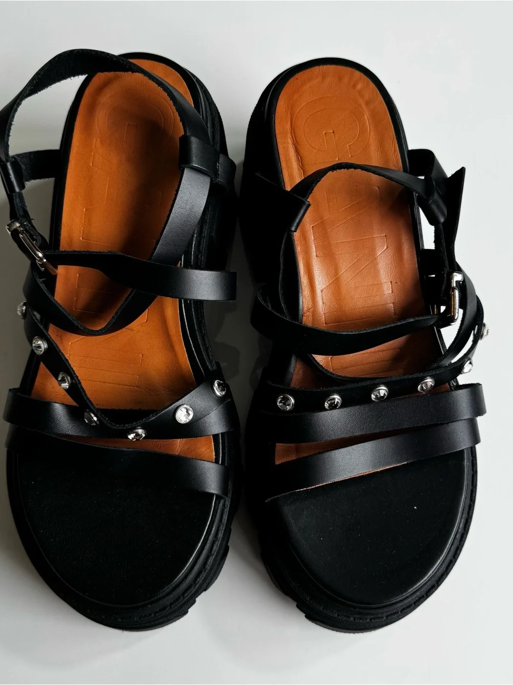 Ganni bold black